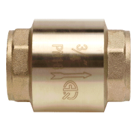 Клапан обратный с латунным сердечником ВВ 3/4 AQUALINK 02340