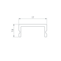 Экран SL-W17-2000 OPAL (ARL, Пластик) Arlight 023725