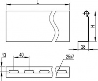 Болт шестигранный М8х70 DKC CM020870