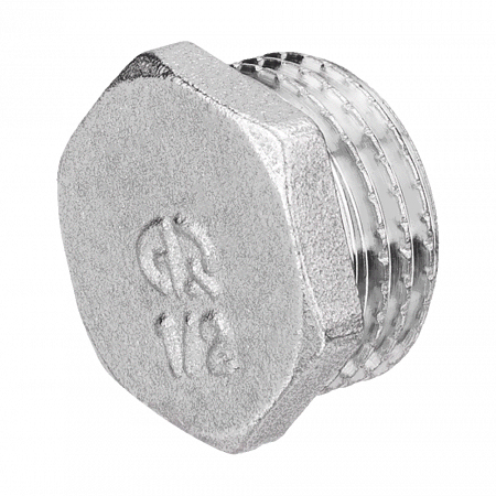 Пробка НР 3/4' никелированная AQUALINK 02585
