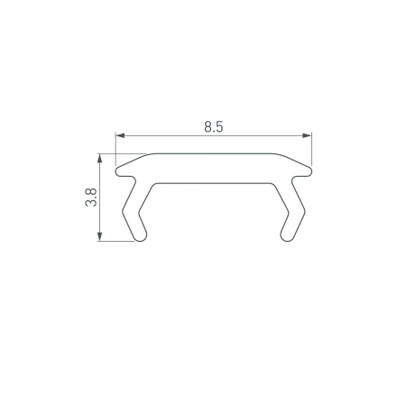 Экран матовый PIK-2000 OPAL (ARL, Пластик) Arlight 023987