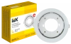 LUVB0-GX70-1-K01 LIGHTING Светильник 4115 встраиваемый под лампу GX70 белый IEK 