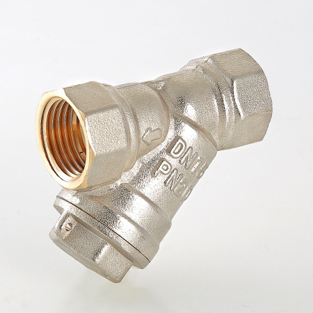 Фильтр ВВ 1/2' сетчатый, косой, никелированный VALTEC VT.192.N.04 AF1920004