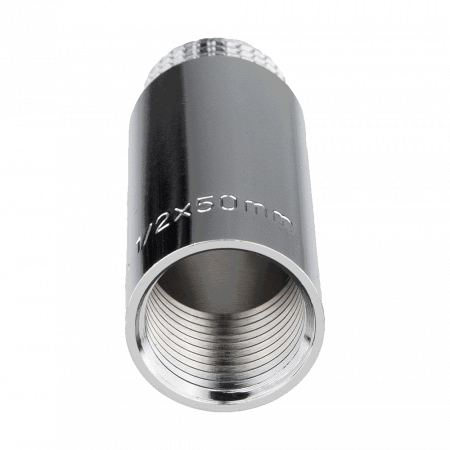 Удлинитель НВ 1/2'x60 мм, хромированный AQUALINK 02409