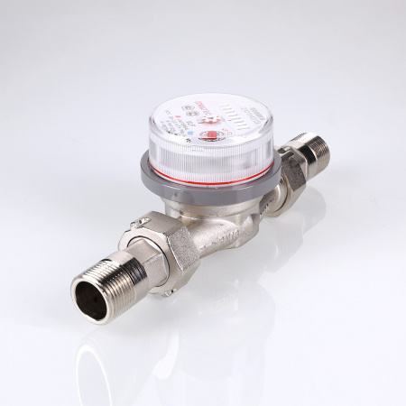 VLF-20U Счетчик воды универсальный 3/4' со сгонами межповерочный интервал 6 лет до +90 град 2.5м3 105 мм VALTEC  VLF15N020