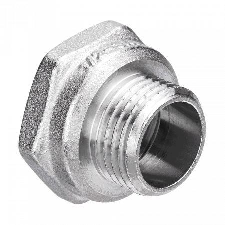 Переходник ВН 3/4'х1/2' никелированный AQUALINK 02550