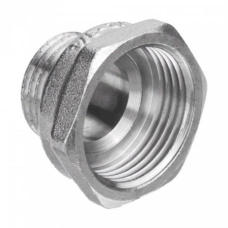 Переходник ВН 3/4'х1/2' никелированный AQUALINK 02550