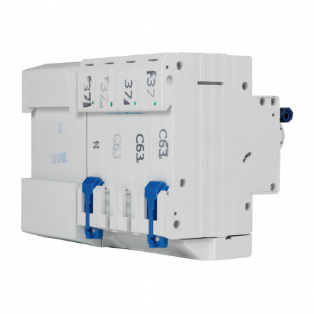 Выключатель автоматический дифференциального тока АВДТ с защитой от сверхтоков 4П 63А 30мА AC OptiDin VD63-42C63-A-УХЛ4 КЭАЗ 103482