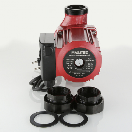 VRS.328.18.0 Насос циркуляционный RS 32/8-180 с гайками VALTEC  NVC328180  