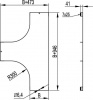 BRAVA Розетка компьютерная RJ45 (разъем PcNet) 1 модуль категория 5е белая DKC 76654B