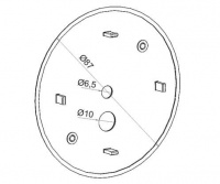 Угол внешний 110х50 мм изменяемый IN-Liner FRONT DKC 01052
