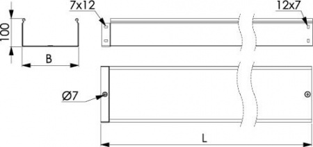 Трансформатор тока CT125 4000A, класс 0.5S, 30ВА DKC CT125-4000-0.5S-30