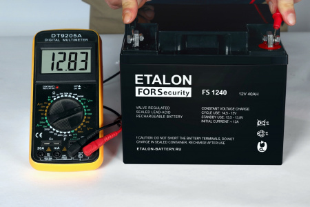 FS 1240 Аккумулятор FS 12В 40Ач ETALON BATTERY  100-12/40S