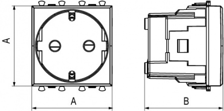 ND2310 Скоба-держатель полосы 70 мм DKC 