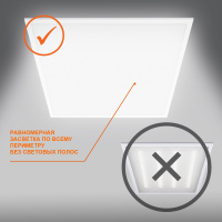 Светильник светодиодный ДВО-36Вт ECO CLASS PANEL 600 4000K 3240 Лм IP40 LEDVANCE 4058075386648