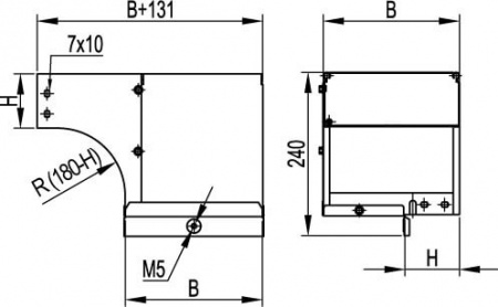 Кабель-канал 110х50 IN-Liner FRONT DKC 01050