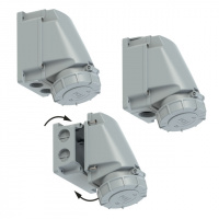 Розетка настенная 63А/400V/3P+N+E/IP67 PCE 135-6 00-00002094