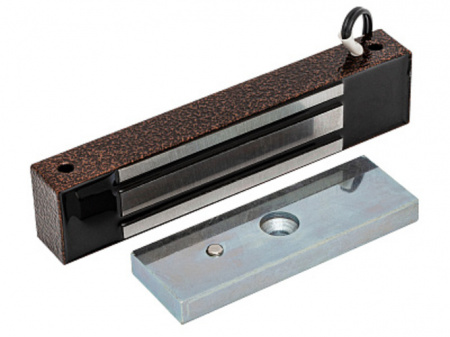 Замок электромагнитный ML-180KB с уголком (цвет коричневый) AccordTec ML-180KBсуголком AT-02315