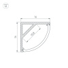 Профиль ARH-KANT-H16-2000 ANOD (ARL, Алюминий) Arlight 016178
