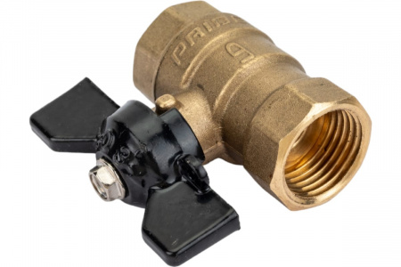 LD Pride 44.15.В-В.М.Р М20 Кран шаровой латунный для манометра Ду 15 Ру 16 рычаг M20 LD Pride    LD 44.341.15.20