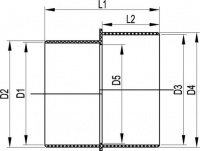 Крышка на угол CPO-45 горизонтальный основание 400мм DKC 38026