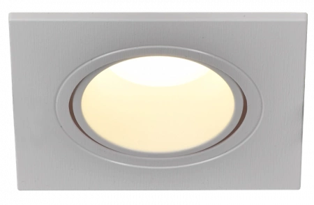 LT-UVB0-4101-GU05-1-K01 LIGHTING Светильник 4101 встраиваемый под лампу MR16 квадрат пластиковый белый IEK 
