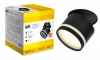 LT-UVB0-4033-GX53-1-K02 LIGHTING Светильник 4033 встраиваемый поворотный под лампу GX53 черный IEK 