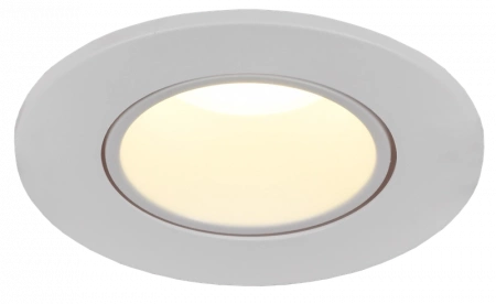 LT-UVB0-4104-GU05-1-K01 LIGHTING Светильник 4104 встраиваемый под лампу MR16 круг пластиковый белый IEK 