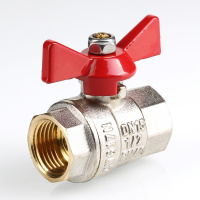 Кран шаровой 1' ВВ ручка бабочка BASE VALTEC VT.217.N.06 AAV217006