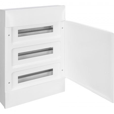 Practibox S Пластиковый щиток Навесной (ЩРн-П) 3X18 Белая дверь Legrand 137608