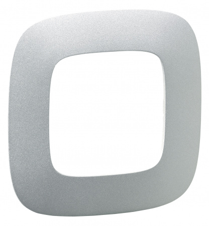 Valena ALLURE Рамка 1 пост алюминий универсальная Legrand 754391