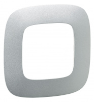 Valena ALLURE Рамка 1 пост алюминий универсальная Legrand 754391