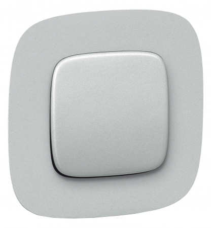 Valena ALLURE Рамка 1 пост алюминий универсальная Legrand 754391