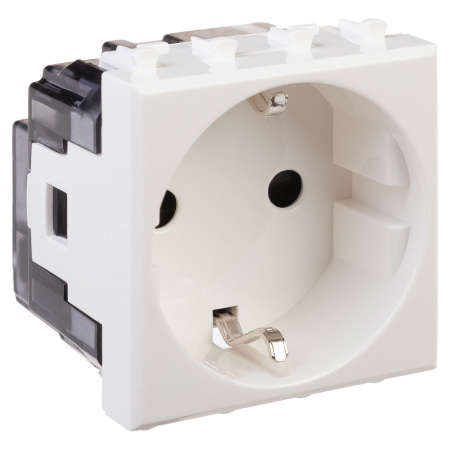 Avanti Розетка ''Белое облако'', 2P+E, с защитными шторками, 2 модульная DKC 4400002