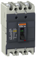 Выключатель автоматический трехполюсный EZC100N 100А 18кА Schneider Electric EZC100N3100