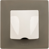 ETIKA Вывод кабеля IP21 белый Legrand 672229