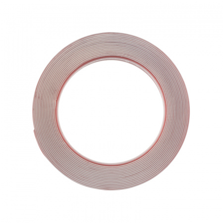 Двухсторонний скотч, прозрачный, на акриловой основе, 9 мм, ролик 5 м REXANT 09-6509