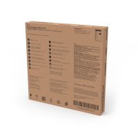 Светильник светодиодный ДВО 48 Вт 6500К 4600 лм 180-260В IP20 595х595х19мм Сталь призма Офис Gauss GAUSS 842123345