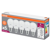 Лампа светодиодная LED 7 Вт E27 4000К 560Лм шарик 220 В (замена 60Вт) OSRAM LEDVANCE 4058075578227