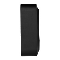 Розеточный блок двойной (розетка двойная) с       заземлением -Legrand Quteo - с предварительным    подключением со шторками IP20 16А 250В винтовые   зажимы накладной монтаж - чёрный матовый 782475