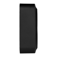 Розеточный блок двойной (розетка двойная) с       заземлением -Legrand Quteo - с предварительным    подключением без шторок IP 20 16А 250В винтовые   зажимы накладной монтаж - чёрный матовый 782470