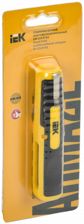 Стриппер ручной многофункциональный СИ 0.5-6 К1 ARMA2L 3 IEK A2L3-FS21-K1-05-60