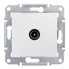 Sedna Розетка TV проходная 8dB в рамку белый Schneider Electric SDN3201221