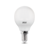 Лампа светодиодная LED 10 Вт 730 лм 4100К AC180-240В E14 шар P45 нейтральный  Elementary Gauss GAUSS 53120