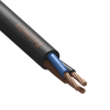 Провод ПВС 2х2.5+1х2.5 черный ТРТС Конкорд 221