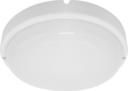 Светильник светодиодный ДБП-12w 6500К 900Лм IP65 круглый белый FERON AL3005 29609