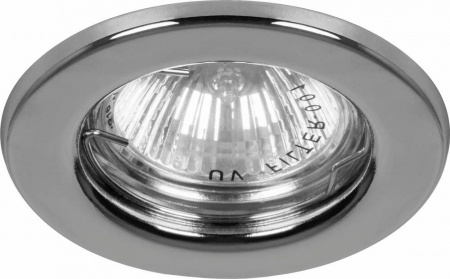 Светильник ИВО-50w 12в G5.3 хром FERON DL10 15113