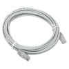 Патч-корд TERACOM Cat.5E (1Гбит/с) неэкранированный UTP оболочка PVC серый (5м) EKF TRC-5EUTP-PVC-5M-GY