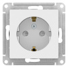 ATLASDESIGN РОЗЕТКА с заземлением со шторками, 16А, механизм, ЛОТОС Systeme Electric ATN001345