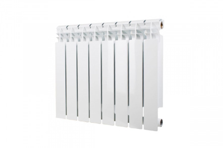 Радиатор биметаллический секционный 500/100/4 боковое подключение Oasis Р0000012814